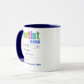 Lustiges kundenspezifisches bestes tasse (Vorderseite Links)