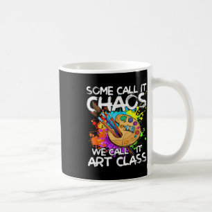 Lustiges Kunstlehrer-Design für Männer Frauen Lehr Kaffeetasse