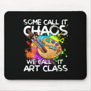 Lustiges Kunstlehrer-Design für Männer Frauen Lehr Mousepad