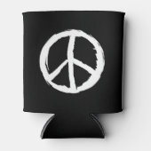 lustiges künstlerisches PEACE SIGN | Dosenkühler (Vorderseite)