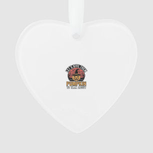 Lustiges Kürbis-Halloween-Vintage-Shirt-Design_1 Ornament
