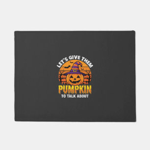 Lustiges Kürbis-Halloween-Wortspiel-Design2 (1)_1 Fußmatte