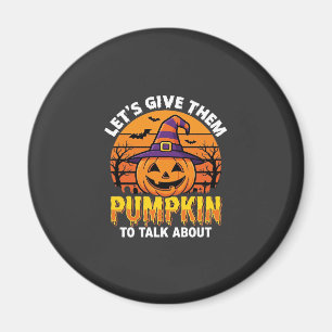 Lustiges Kürbis-Halloween-Wortspiel-Design2 (1)_1 Magnet