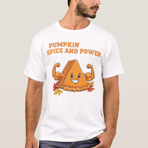 Lustiges Kürbiskuchen-Erntedankfest Klassisches T- T-Shirt