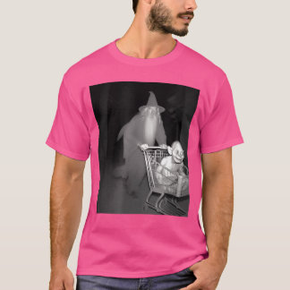 Lustiges L O R Gan dolf Zauberer Einkaufswagen sme T-Shirt
