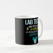Lustiges Labradortech-medizinischer Kaffeetasse (VorderseiteRechts)