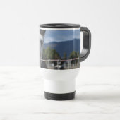 Lustiges lächelndes Lama in Südoregon Reisebecher (VorderseiteRechts)