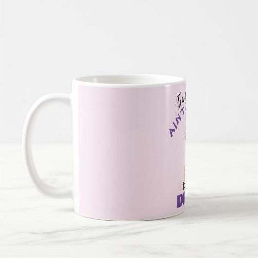 Lustiges Lama-Lehrer-Geschenk Kaffeetasse (Links)