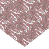 Lustiges Lama-Muster Kurzer Tischläufer (Ecke)