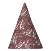 Lustiges Lama-Muster Partyhütchen (Rechts)