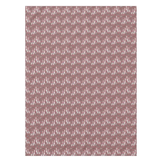 Lustiges Lama-Muster Tischdecke (Vorderseite)