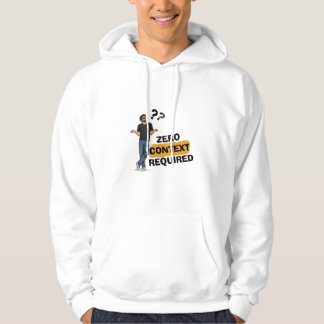 Lustiges Langarm-Shirt ohne Kontext Hoodie