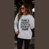 Lustiges Lautsprecher-Sarkastischer-Crewneck-Pullo Sweatshirt