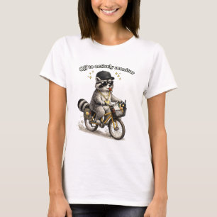 Lustiges Lehrer Geschenk Waschbär Schätzung T-Shirt
