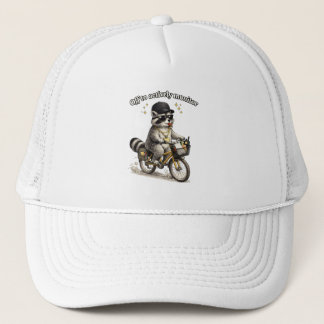 Lustiges Lehrer Geschenk Waschbär Schätzung Truckerkappe