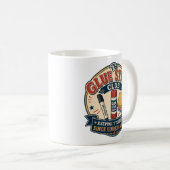 Lustiges Lehrer-Klassenzimmer-Design Kaffeetasse (VorderseiteRechts)