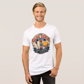 Lustiges Lehrer-Klassenzimmer-Design Tri-Blend Shirt (Vorderseite voll)