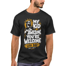 Lustiges Leo-Vater-Shirt - Geburtstagsgeschenk für