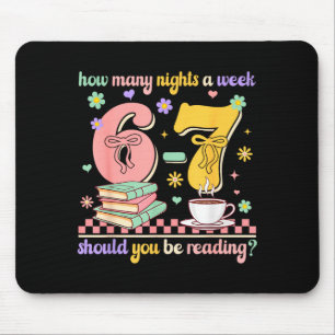Lustiges Lesen 67 Lehrer Sechs Sieben Lesen 6 7 Bu Mousepad