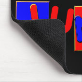 lustiges Lesen Mousepad (Ecke)