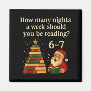 Lustiges Lesewes Weihnachtsbaum Buch – Lesen 6 7 M Magnet
