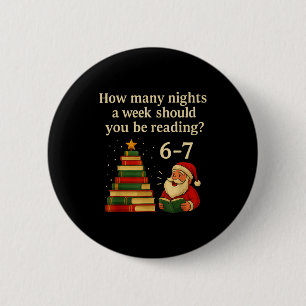 Lustiges Lesewes Weihnachtsbaum Buch– Lesen 6 7 Me Button