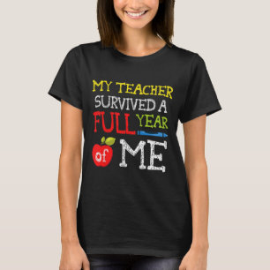 Lustiges letztes Schultag-Shirt für Jungen Mädchen T-Shirt