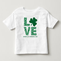 Lustiges Liebes-Kleeblatt-Kind St. Patrick's Day