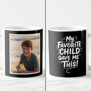 Lustiges Lieblingskind gab mir dieses 1 Foto schwa Kaffeetasse