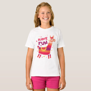 Lustiges Llama Boho-Fest Tier T-Shirt