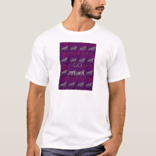 Lustiges Los geht's Zebra  Hakuna Matata Motiv Des T-Shirt