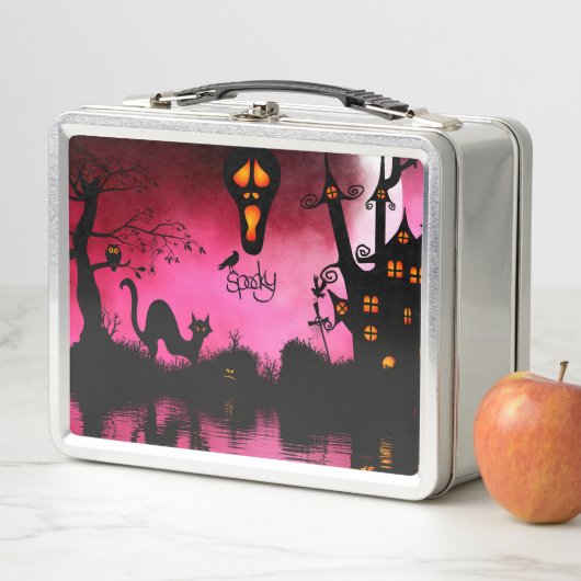 Lustiges, lustiges Design Metall Brotdose (Beispiel)