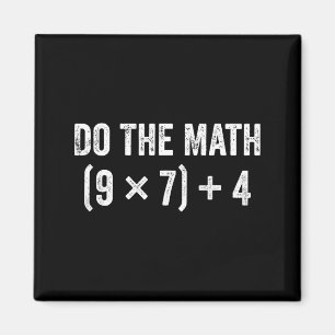 Lustiges Mach Mathe 67 Meme Magnet