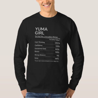 Lustiges Mädchen aus Yuma, Arizona Premium T-Shirt