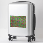 Lustiges Magic Eye 67 Aufkleber (Koffer)