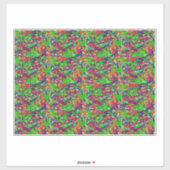 Lustiges Magic Eye 67 Aufkleber (Blatt)