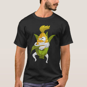 Lustiges Mais-Design für Männer Frauen Mais am Kol T-Shirt