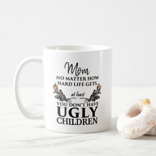 Lustiges Mama-Geschenk - hässliche Kinder Kaffeetasse