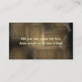 Lustiges Mama-Halloween-Kostüm Visitenkarte (Rückseite)