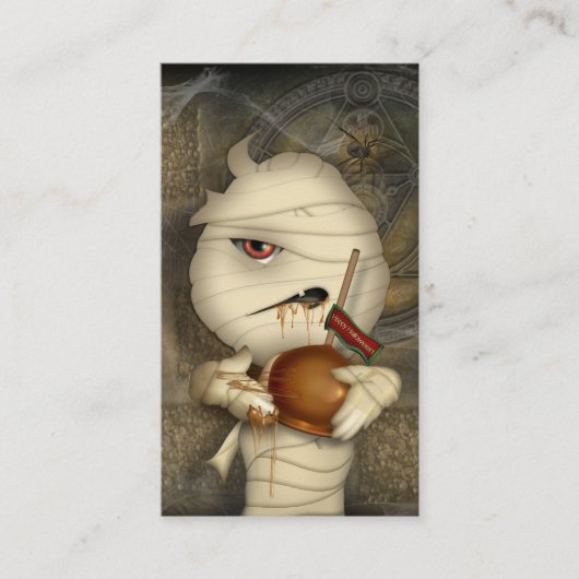 Lustiges Mama-Halloween-Kostüm Visitenkarte (Vorderseite)