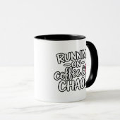 Lustiges Mama-Leben-Zitat Tasse (VorderseiteRechts)