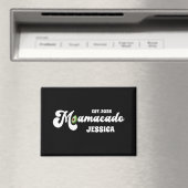 lustiges Mamacado, das von Müttern ein Tagesgesche Magnet (In Situ (Geschirrspüler))