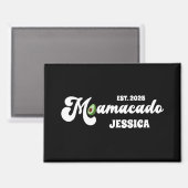 lustiges Mamacado, das von Müttern ein Tagesgesche Magnet (Vorderseite/Rückseite)