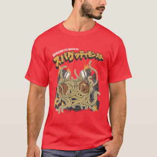 Lustiges Manga-Spaghetti-Monster T-Shirt