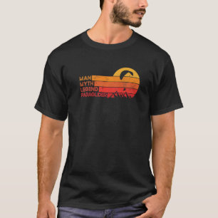 Lustiges Männer-Skydiving-Parachuting-Fallschirm-P T-Shirt