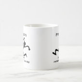 Lustiges Marathon Kaffeetasse (Mittel)