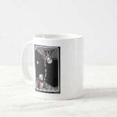Lustiges Material Kaffeetasse (Vorderseite Links)