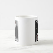Lustiges Material Kaffeetasse (Mittel)