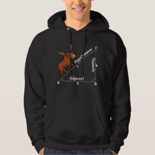 Lustiges Mathe Hypotemoose Hoodie