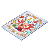 Lustiges Mathematik-Zitat-Notizbuch für Kinder Notizblock (Linke Seite)